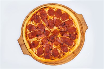 Пицца с салями - фото 4561